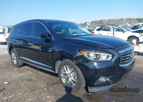 2013 Infiniti Jx35 z USA, uszkodzony, nr VIN 5N1AL0MM1DC346549